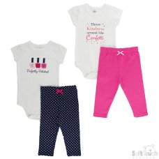 BG106: Girl Bodysuit & Pant Set (NB-9 Months)
